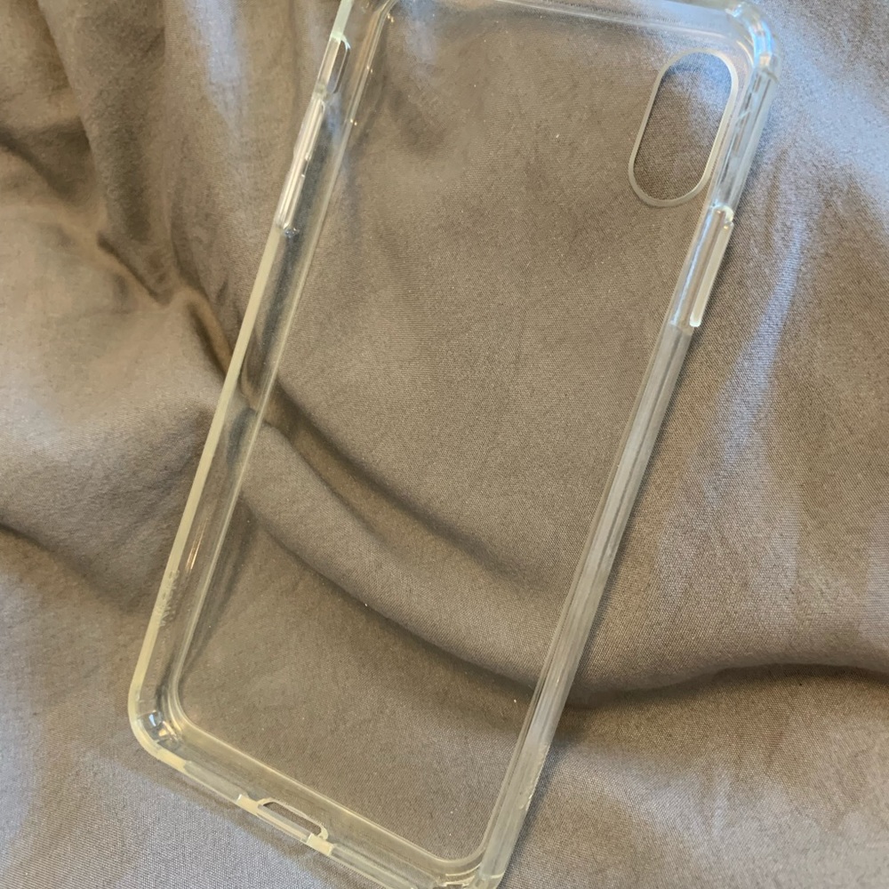 5/$25!  Clear Cell Phone Case iPhone XS Brand New